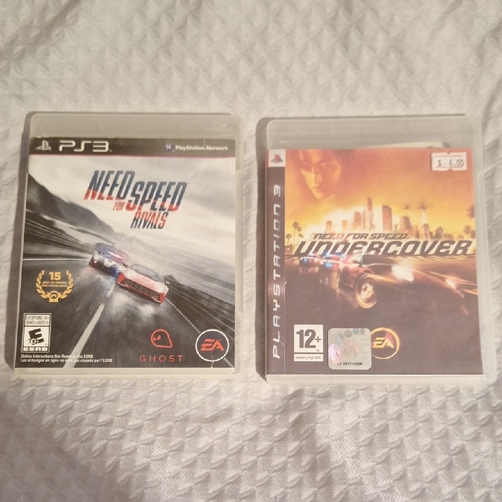 Need for Speed: Rivals and Undercover PS3 Games
